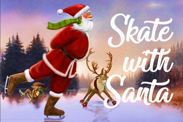 Skate with Santa at SEAPARC in Sooke BC